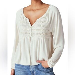 Lucky Brand Cream Blouse